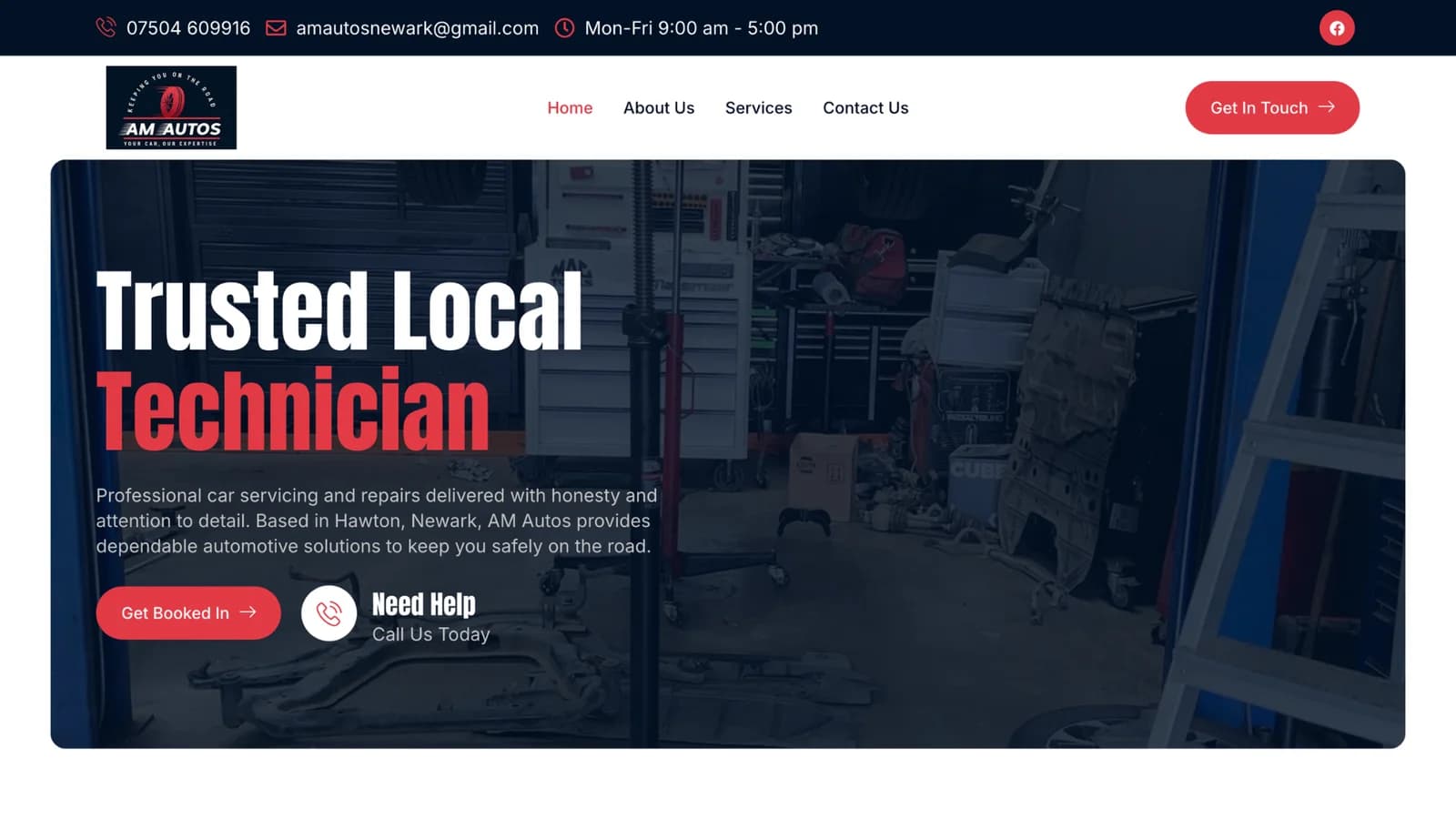 Local Technician website preview